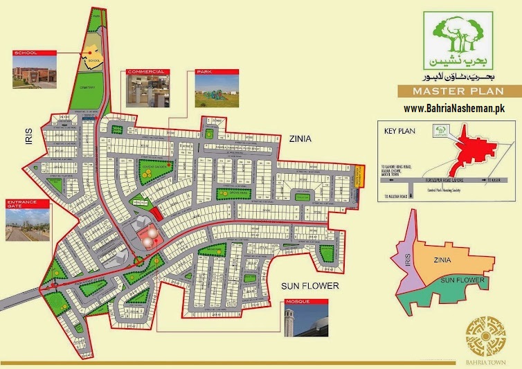 Bahria Nasheman Society Master Plan